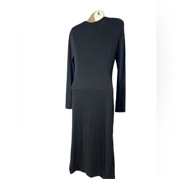 NWT BANANA REPUBLIC BLACK KNOT FRONT FRONT‎ DRESS SIZE XS - Picture 2 of 4